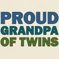 thumbnail image 3 of CafePress - Proud Grandpa Of Twins Light T Shirt - Men's Classic Graphic T-Shirt, 3 of 4