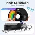thumbnail image 4 of Filamento para impresora 3D Creality PLA Plus de 1,75 mm, color beige, 1 kg, 4 of 7