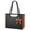 BlackBrownWhite, variant on RAINSMORE Laptop Bag for Women 14 Inch Leather Work Tote Bag Professional Briefcase for Office Teacher College Computer Bag,Black