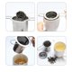 thumbnail image 5 of Coladores de té de acero inoxidable 304 Juego de fugas de té de cocina-v Azul Afortunado Sencillez, 5 of 5