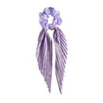 thumbnail image 3 of Pañuelo para el pelo, coletero, accesorio de moda para el cabello para mujeres y niñas, ideal como regalo de fiesta. Púrpura, 3 of 10