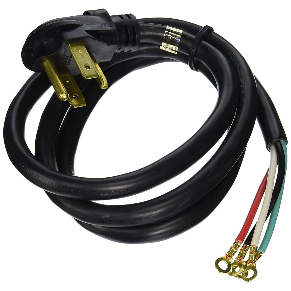General Electric WX09X10020 4 Wire 30amp Dryer Cord, 6Feet Walmart
