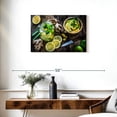 thumbnail image 3 of Elephant Stock Lemon Kitchen Wall Art - Horizontal Canvas Wall Art - Kitchen Wall Decor - Food And Drink Canvas - Brown And Green Decor - 30" x 20", 3 of 8