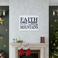 thumbnail image 5 of Scripture Walls Faith Can Move Mountains Matthew 17:21 Christian Wall Art Print Ready to Hang Unframed, 5 of 18