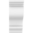 thumbnail image 2 of 3"W x 6"D x 10"H Standard Scroll Architectural Grade PVC Corbel, 2 of 9