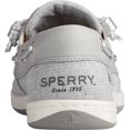 thumbnail image 4 of Women's Sperry Top-Sider Songfish Sparkle Stripe Linen Boat Shoe Grey Textile 10 M, 4 of 6