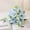 Blue, variant on Artificial Flowers Wedding Bouquets for Bride Bridesmaid Purple and Lilac Artificial Rose Bouquet Fake Silk Roses Flowers Bunches Bulk for Home Office Garden Parties