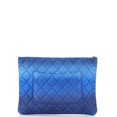 thumbnail image 3 of Pre-Owned O Case Clutch Quilted Ombre Caviar Medium By Rebag, 3 of 6