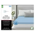 Mainstays 3" Memory Foam Mattress Topper, Queen