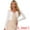 White, variant on Women's Bolero Shrug Sheer Mesh Tie Front Textured Crop Shrug M White
