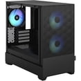 thumbnail image 4 of Fractal Design Pop Mini Air RGB Black TG mATX High-Airflow Clear Tempered Glass Window Tower Computer Case, 4 of 9