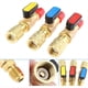 thumbnail image 4 of Válvula de Bola para Refrigerante R22, Latón, Válvula de de Refrigerante para Aire Acondicionado, Conexión A la Manguera, Herramienta de Refrigeración, 4 of 5
