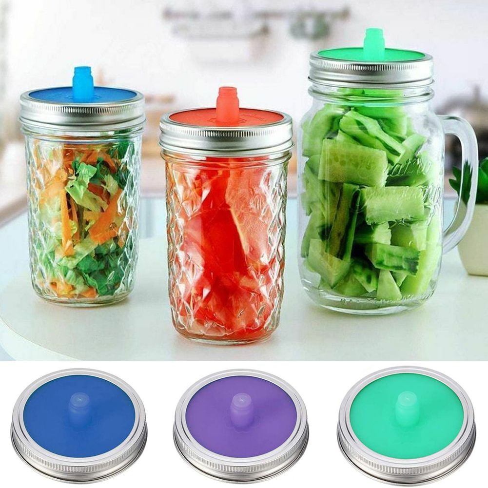 Preserving Lids Kitchen Storage & Organisation Fermenting Pickle Jar