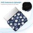thumbnail image 5 of Quilted Laptop Sleeve for 13-16 Inch Laptops Protective Laptop Case Cover Lightweight Travel & Office Essentials Halloween Ghost Pattern, 5 of 8