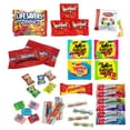 thumbnail image 3 of Airheads Candy Mini Bars, Blue Raspberry Flavor, 40 Pieces Bulk Bag, Individually Wrapped Non-Melting Chewy Fruit Taffy, Gluten Free, Perfect for Birthdays, Parties & Pantry (1 lbs), 3 of 7