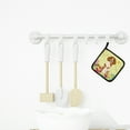 thumbnail image 3 of Caroline's Treasures Easter Eggs Brittany Spaniel Pair of Pot Holders, 3 of 3