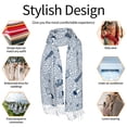 thumbnail image 6 of Shawl Wraps for Women - Shells And Sand Oversized Fall Winter Fashion Blanket Scarf for Women, 6 of 6