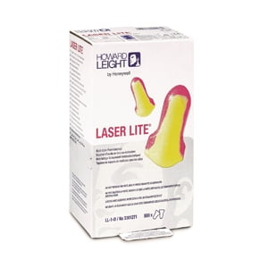 Howard Leight Laser Lite Disposable Foam Earplugs, 2000 Pairs