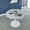 White#6, variant on Dining Tables 42.1"white COLOR TOP Tulip Table Mid-century Dining Table for 4-6 people With Round Mdf Table Top, Pedestal Dining Table, End Table Leisure Coffee Table,Modern Dining Tables