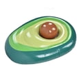 thumbnail image 2 of Flotador inflable de PVC con forma de aguacate para piscina, balsa, tumbona, flotador de playa, juguetes de fiesta con pelota, 2 of 14