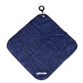 thumbnail image 1 of '' Microfiber Golf Towel Sweat-absorbent Wiping Cloth Sports Dark Blue, 1 of 7