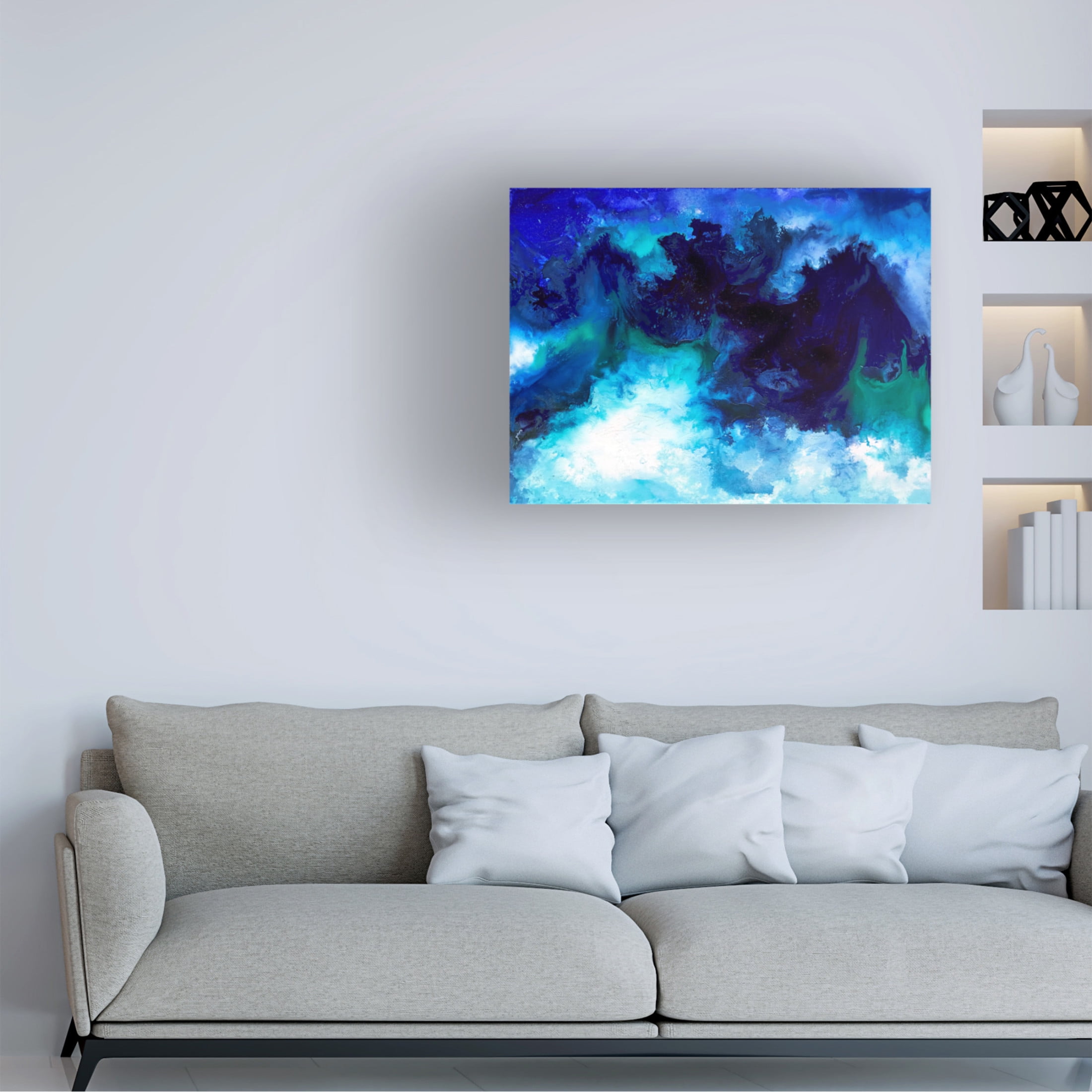Trademark Fine Art Alyson Storms  Deep Sea Canvas Wall Art