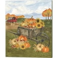 thumbnail image 2 of Great Art Now Harvest Season A by Tara Reed 2 Piece Canvas Art Set Each 12"W x 15"H, 2 of 3
