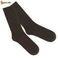 thumbnail image 5 of Spencer Cotton Athletic Compression Crew Socks Plantar Fasciitis Socks Support for Athletic, Support, Flight, Travel, Hiking, 5 of 8