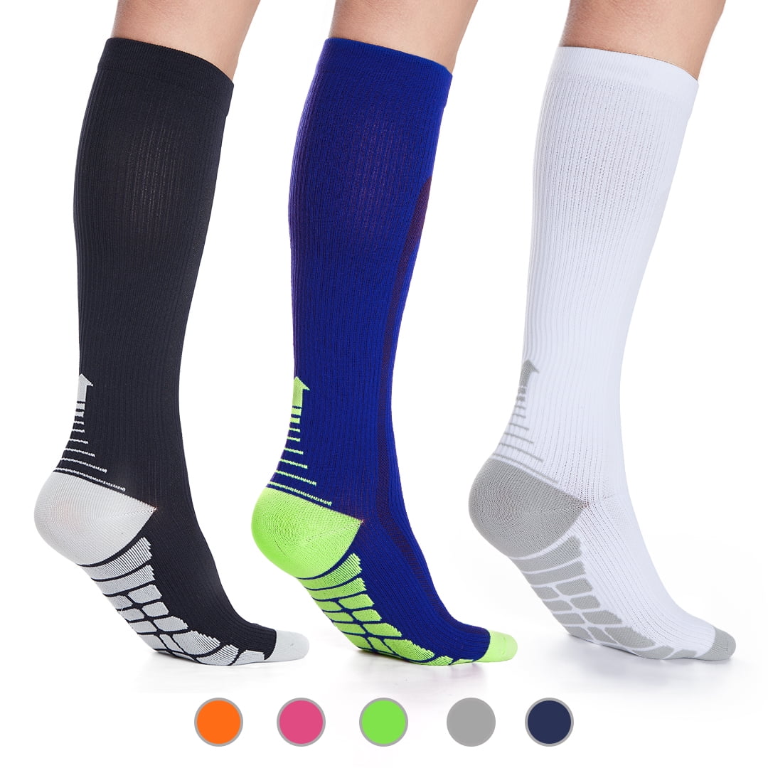 Protect Wrist For Cycling Moisture Control Elastic Sock Tube Socks Rainbow Lollipop Candy Athletic Soccer Socks 
