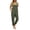 Army Green, variant on Overalls for Women Summer Casual Loose One Piece Wide Leg Jumpsuit Lightweight Sleeveless Baggy Rompers