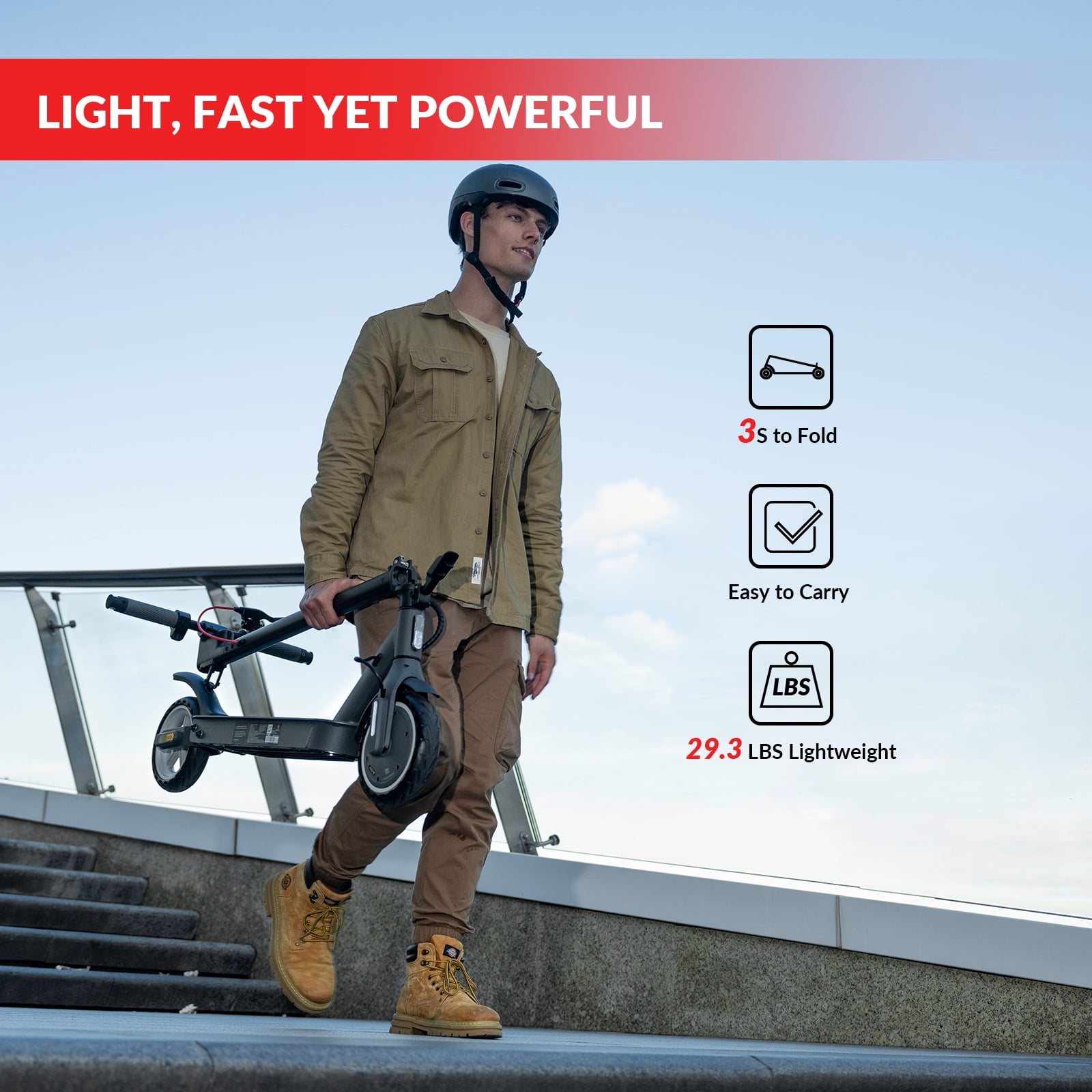 5TH WHEEL W09S 350W Electric Scooter with Turn Signal, 8.5” Solid Tires, 18mph & 20Miles Range, Folding Commuting E-Scooter for Adults with APP Control, Black, UL2272