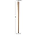 thumbnail image 2 of Pedty 1 Pair Of Chopsticks,1Pair Stainless Steel Tableware Colorful Length 23cm Chopsticks, 2 of 2