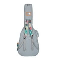 thumbnail image 3 of Oxford Guitar bag Dos bolsillos con correa protectora para el cuello Estuche para guitarra eléctrica para guitarra para ukelele de CUTICAT Estuche para bajo eléctrico, 3 of 8
