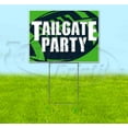thumbnail image 1 of Tailgate Party Seahawks (18" x 24") Yard Sign, Includes Metal Step Stake, 1 of 6