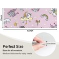 thumbnail image 5 of Pink Unicorn Castle Pattern Kitchen Rug Mat,Kitchen Runner Rugs Non Skid Washable,Decorative Kitchen Floor Mats for Kitchen,Sink,Laundry,17"X47", 5 of 5