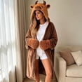 thumbnail image 2 of Miaoju Softness Cow Wearable Blanket Hoodie –Body Full Coverage with Easy Movement Oversized Warm Cozy Flannel Blanket Cute Cow Gift for Women, 2 of 6