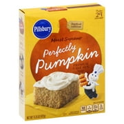 Pillsbury Moist Supreme Perfectly Pumpkin Premium Cake Mix, 15.25 Ounce