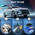 thumbnail image 3 of New Advanced Car Quick-acting Coating Agent Spray, Quick Effect Coating Agent Spray, Car Coating Sprays, Quickly Coat Cars Wax, Polish Sprays Waterless Wash Wax, Oil Film Emulsion Glass Cleaner, 3 of 7