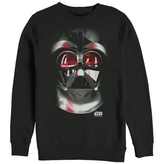 Men's Star Wars Rogue One Darth Vader Eyes  Sweatshirt Black Large