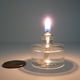 thumbnail image 3 of Velas Tealight Candles Firefly de vidrio transparente recargable, paquete de 5, 3 of 7