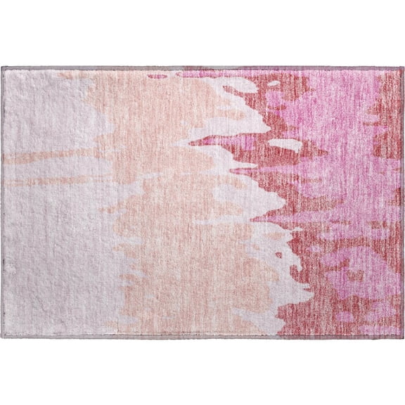 Dalyn Rugs Premium Machine Washable Mayfield AMF961 Blush 1'8" x 2'6" Rug