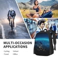 thumbnail image 7 of Lafuoo Planet Earth Pattern Large Capacity Backpack, Durable Adjustable Straps Campus, Travel, Work Computer Backpack, Unisex-One Size, 7 of 7