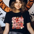 thumbnail image 3 of Sweet Summer Time T-Shirt for Women, Strawberry Daisy Retro Cottagecore Tee, Natural, Size XL, 3 of 6