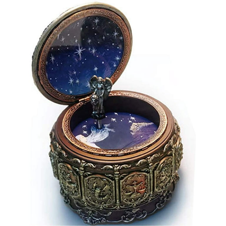 Vintage-Inspired Music Box - Resin - 13 Styles Available from Apollo Box