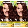 thumbnail image 1 of Garnier Hair Color Nutrisse Nourishing Creme 415 Soft Mahogany Dark Brown (Raspberry Truffle) 2 Count, 1 of 1