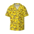 thumbnail image 6 of Kdxio Men's Hawaiian Shirt for Men Short Sleeve Shirt Ducky Cartoon Animal Yellow Summer Casual Holiday Beach Button Down T-Shirts, 6 of 7
