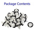 thumbnail image 3 of 20*Door Trim Panel Clips with Sealer for Ford W713297-S300, 3 of 8