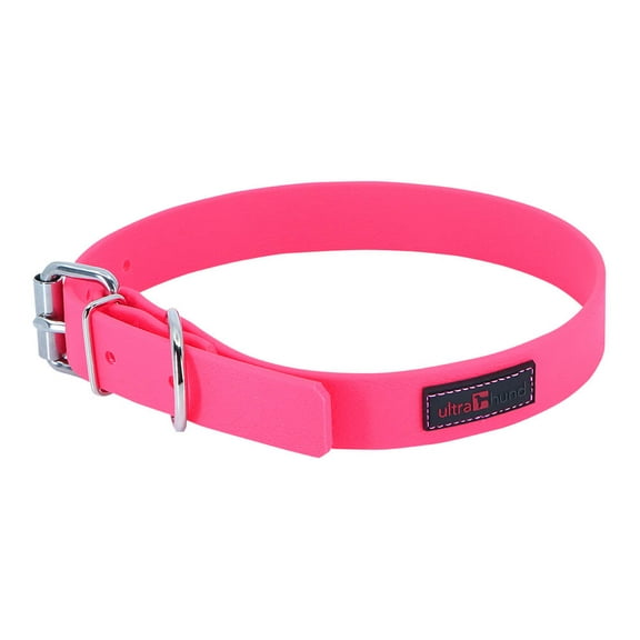 Ultrahund Play Regular Dog Collar 1" Wide, Fits 20" to 24" (Pink)
