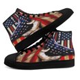 thumbnail image 4 of Faith High Top Canvas Shoes Sneakers Black Size 12, 4 of 7