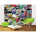 thumbnail image 5 of OhPopsi WALS0004 Graffiti Monster Murale, Multicolore, 5 of 5
